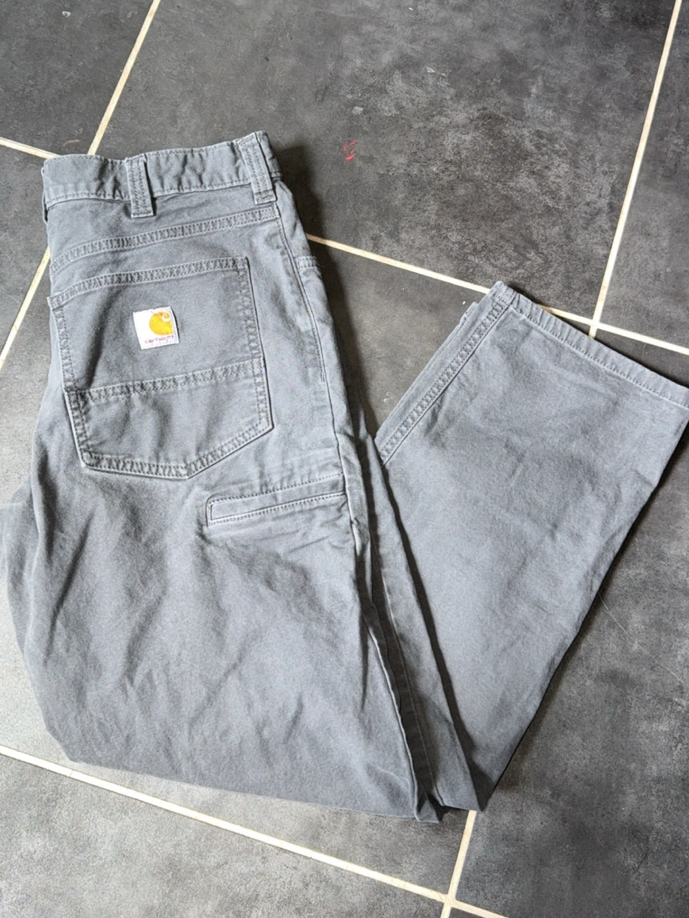 Carhartt relaxed fit grey pants 32x30
